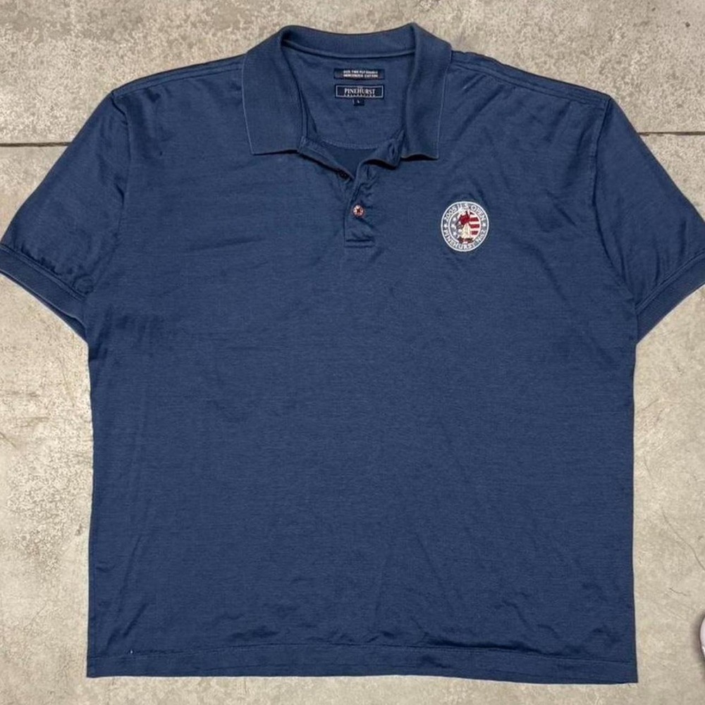 Vintage 2005 US Open Pinehurst Country Club Men's Golf Polo Sz Large